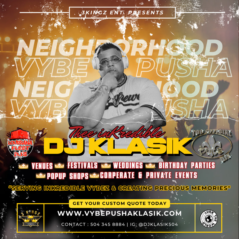 Thee inKredible DJ Klasik Flyer
