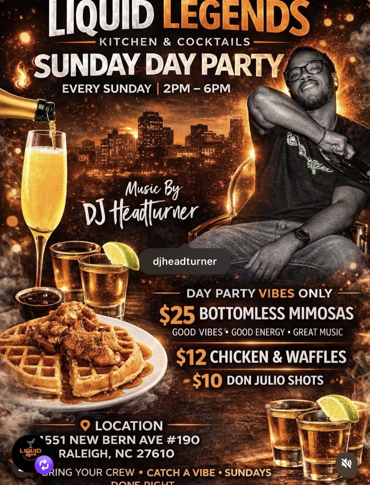 DJ Headturner Flyer