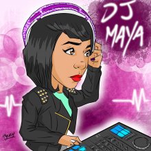 Dj Maya Logo