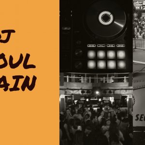 DJ Seoul Train Logo