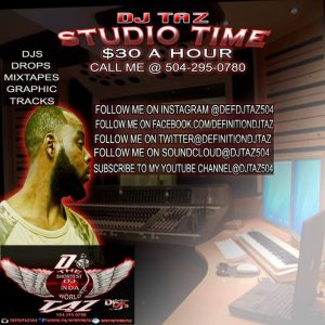 DJ Taz 504 definition djs Logo