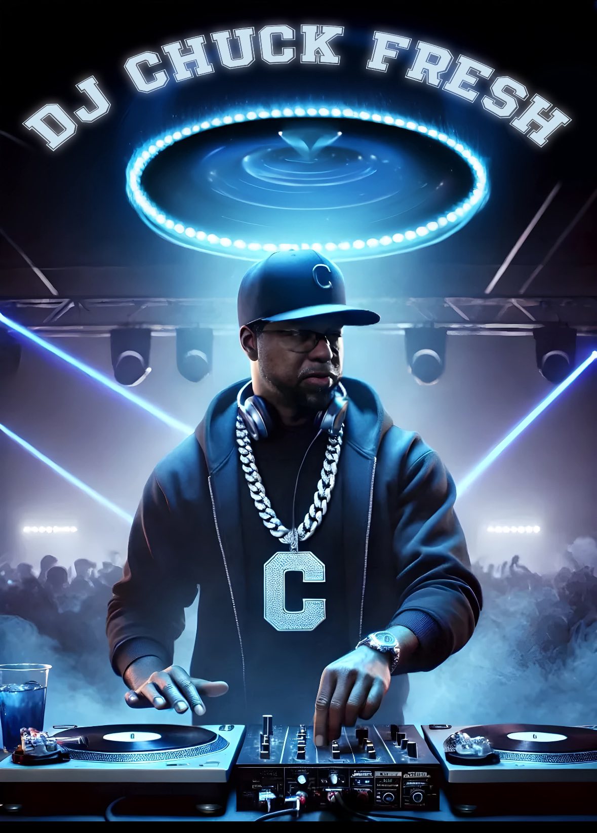DJ CHUCKFRESH Logo